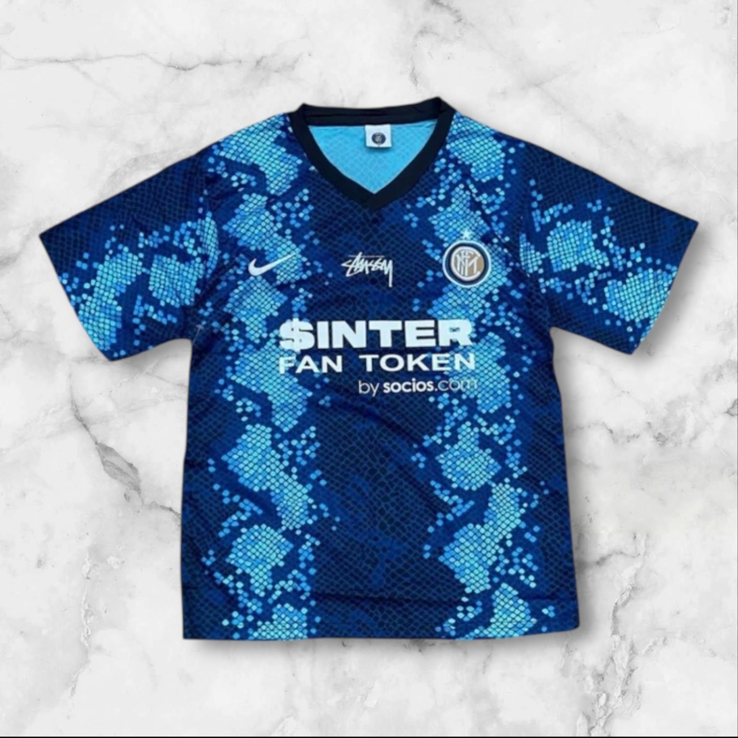 Stussy x Inter Milan Snakeskin T-Shirt