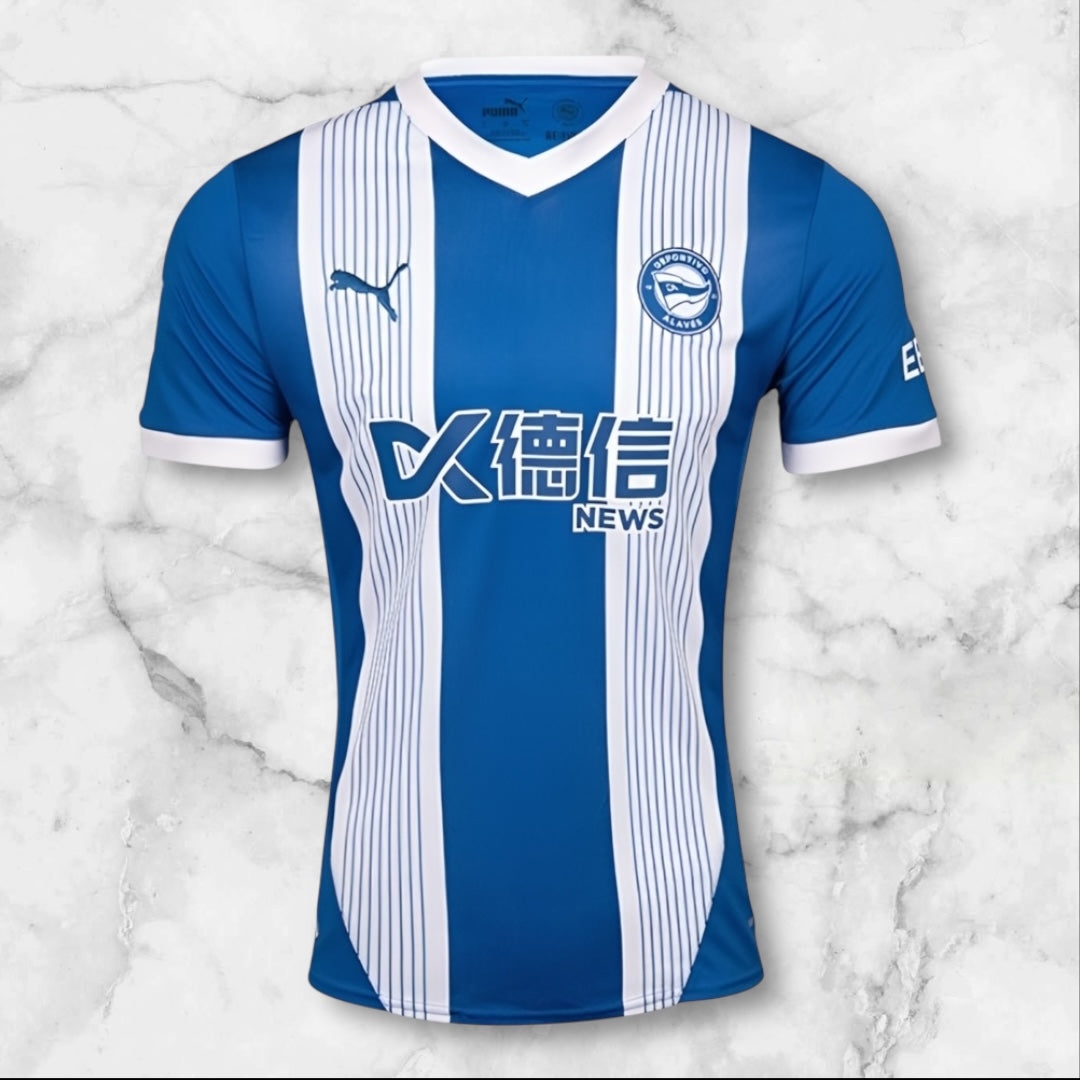 Deportivo Alavés 24/25 Home T-Shirt