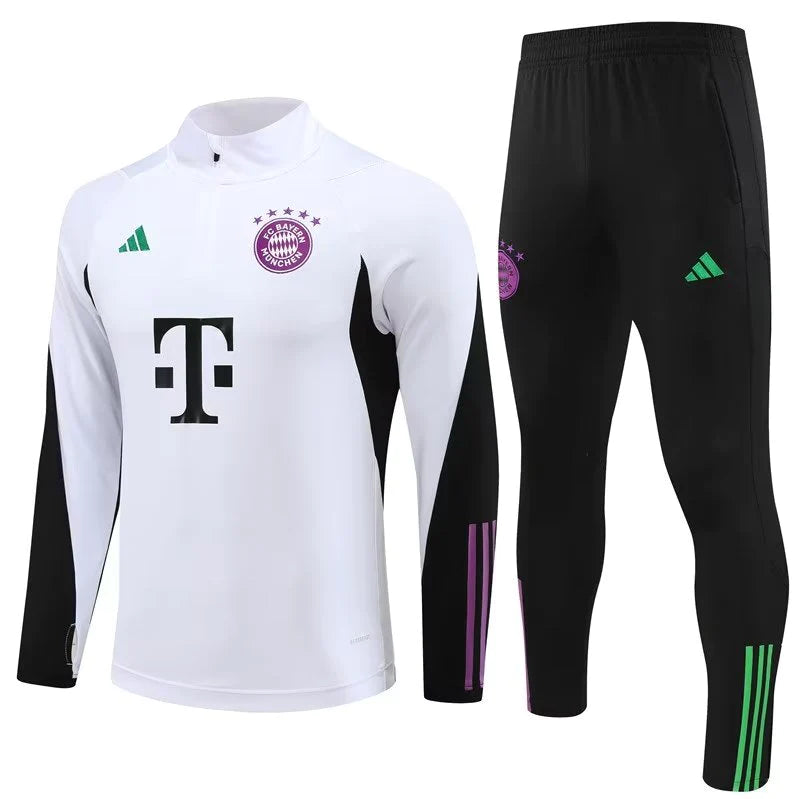 FC Bayern Munchen Tracksuit Black Set