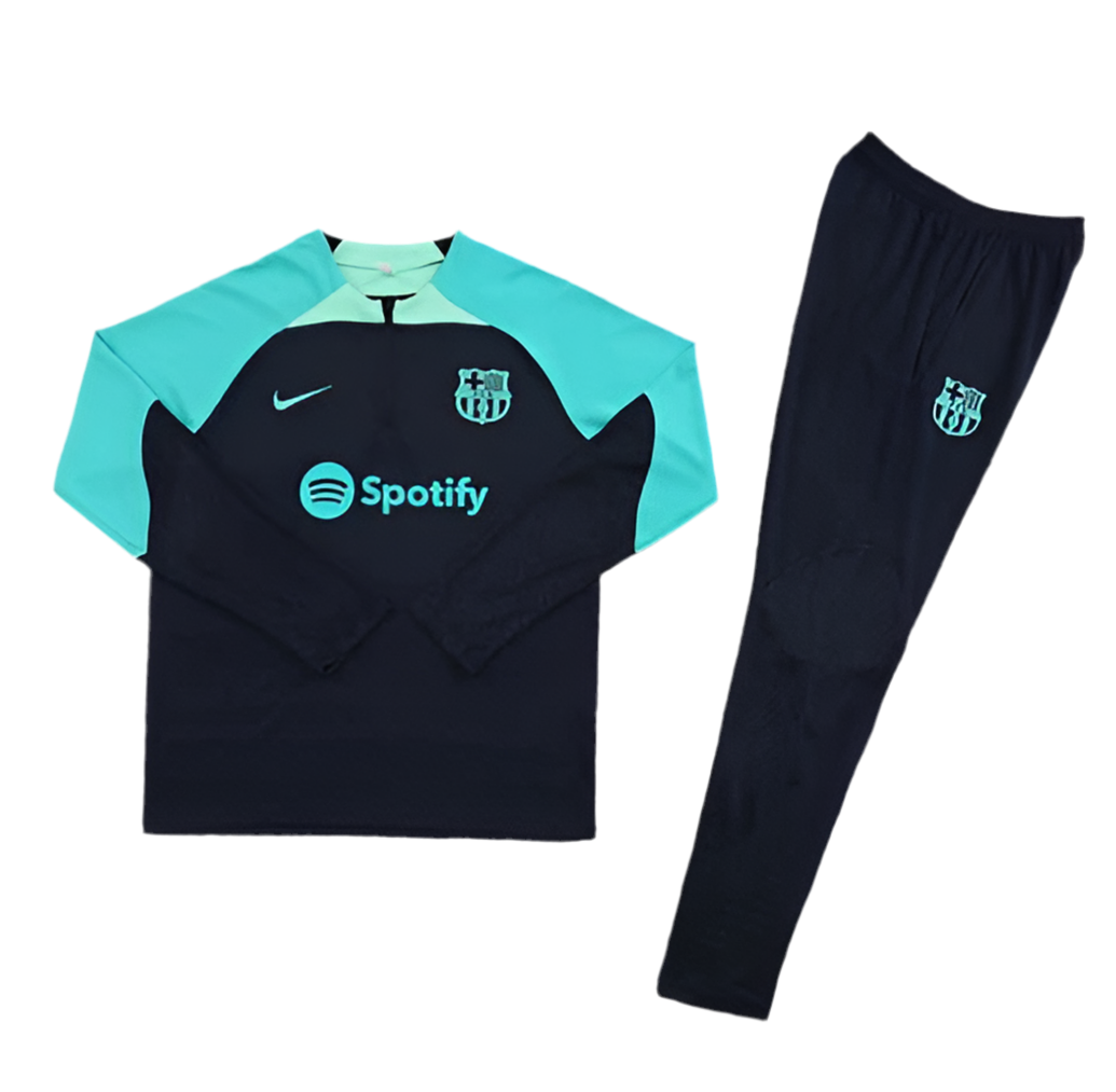 FC Barcelona Tracksuit Teal Set
