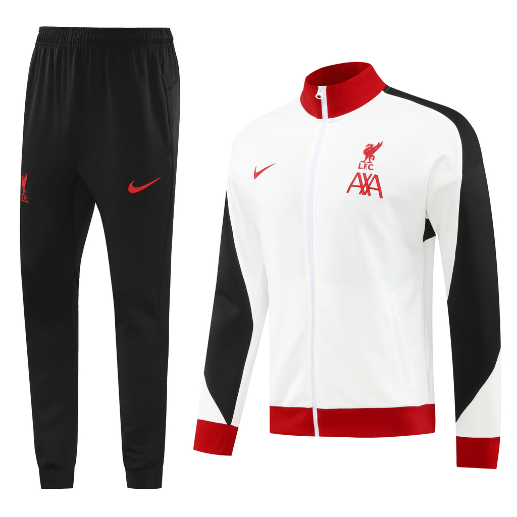 Liverpool FC Tracksuit White Set