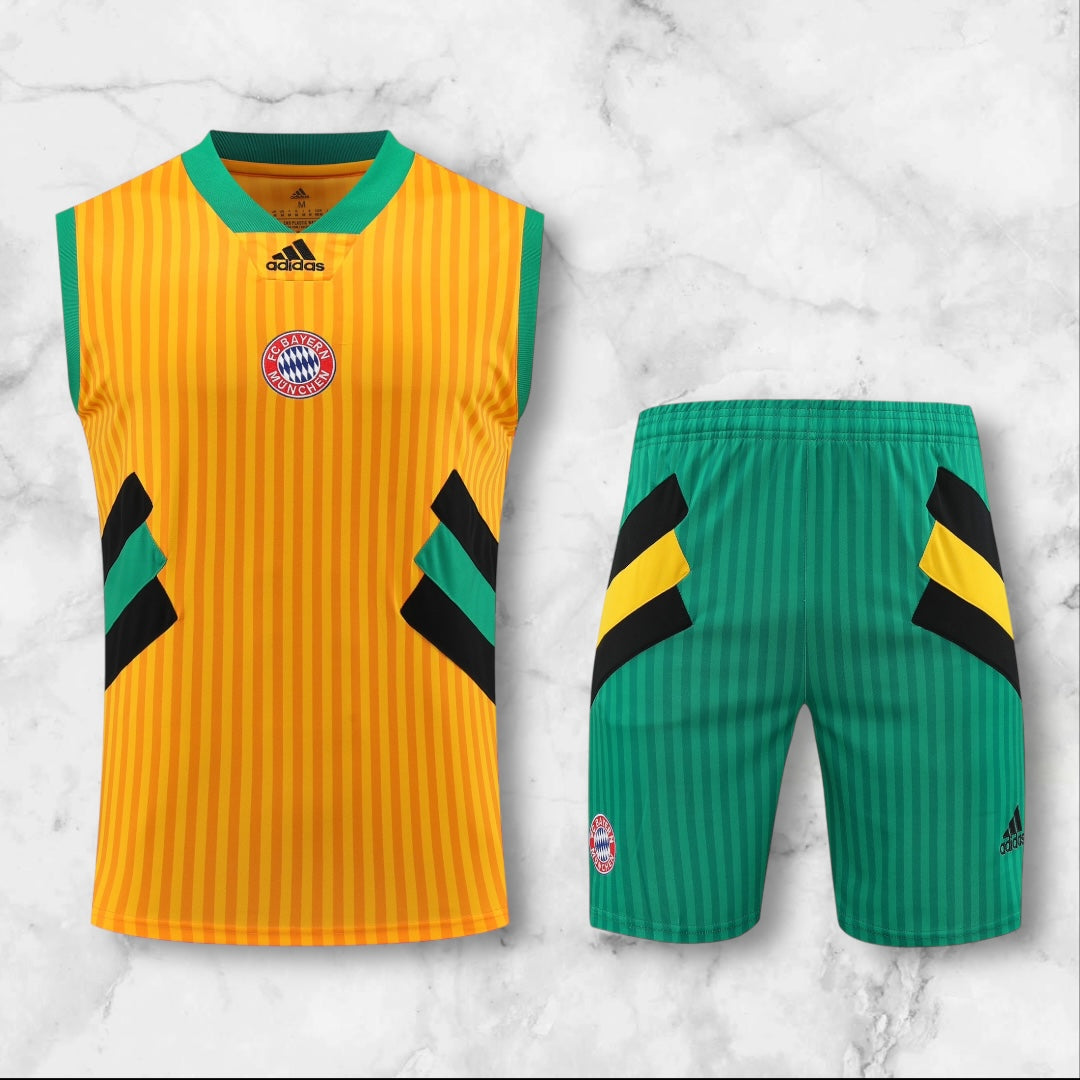 Bayern Munich Yellow Vest Set