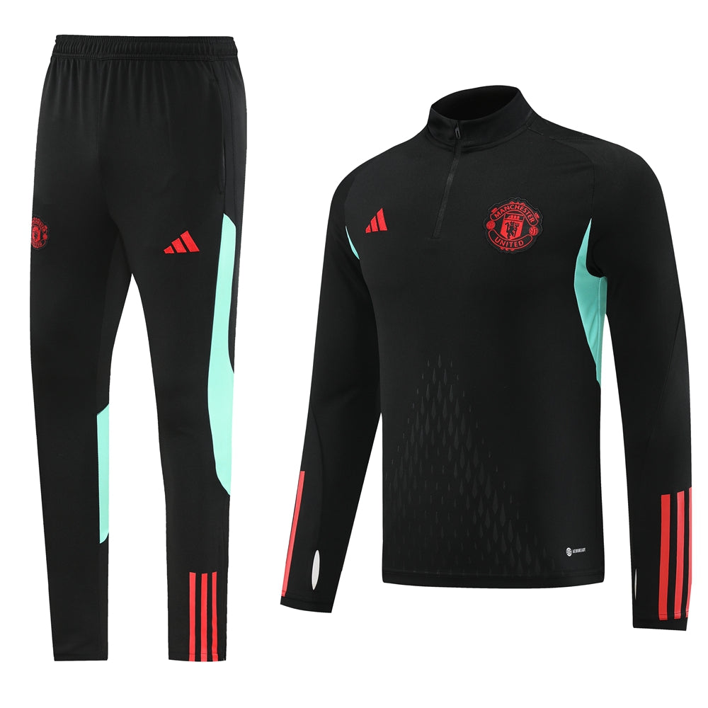 Manchester United Black Tracksuit