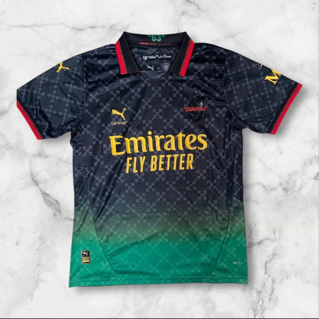 AC Milan x Off-White 2025 Home T-Shirt
