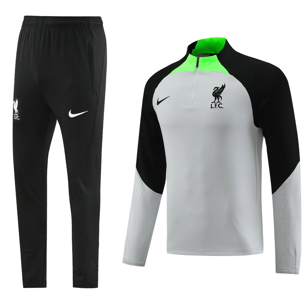 Liverpool FC Tracksuit Grey Set