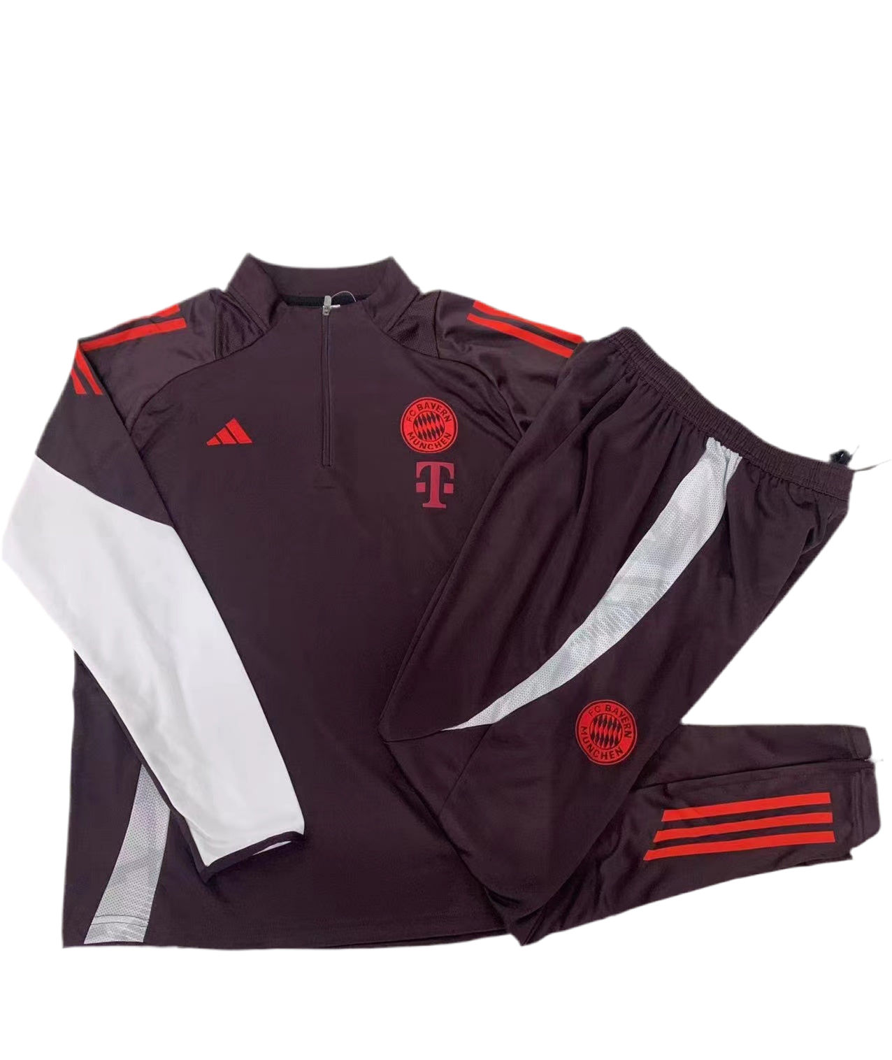 FC Bayern Munchen Tracksuit Black Set