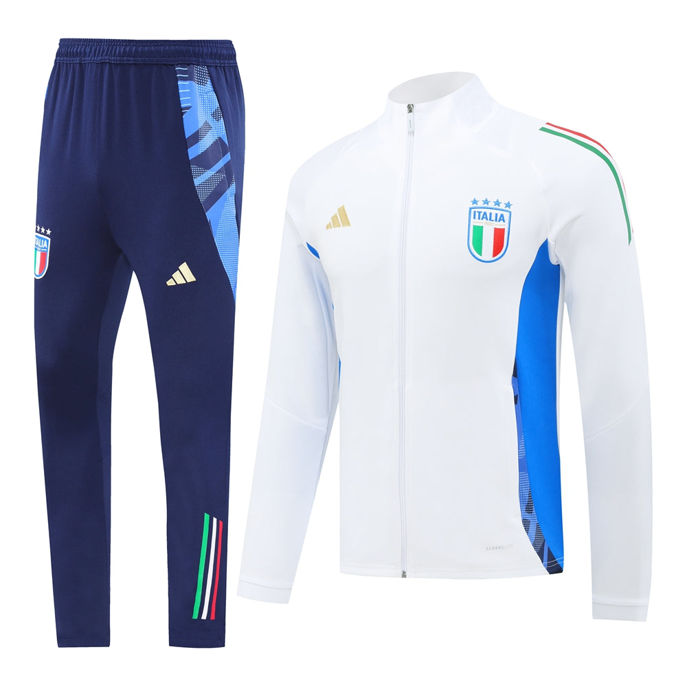 Italy Tracksuit White Set