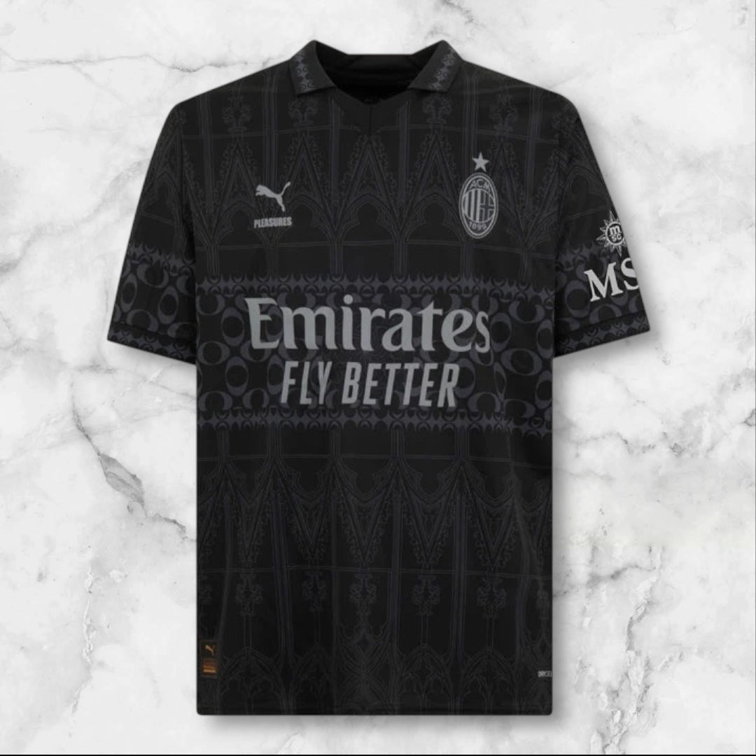 AC Milan x Pleasures Dark T-Shirt