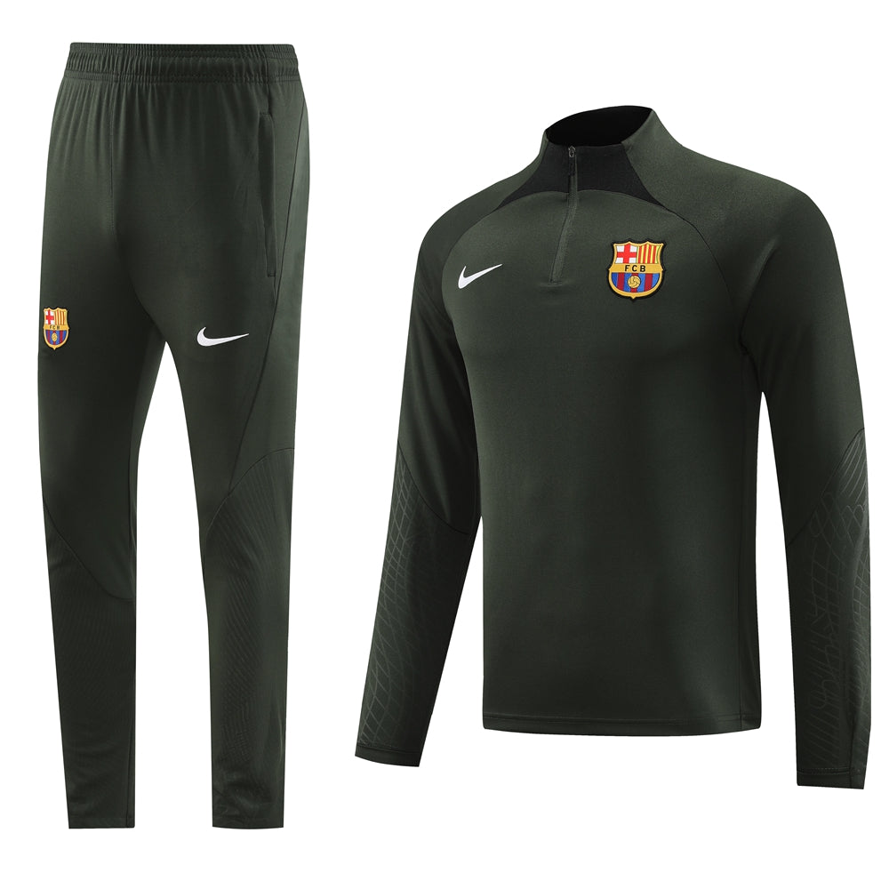 FC Barcelona Tracksuit Green Set